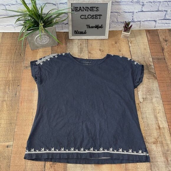 J. Jill Pure Jill Embroidered Dolman Tunic - Picture 11 of 15